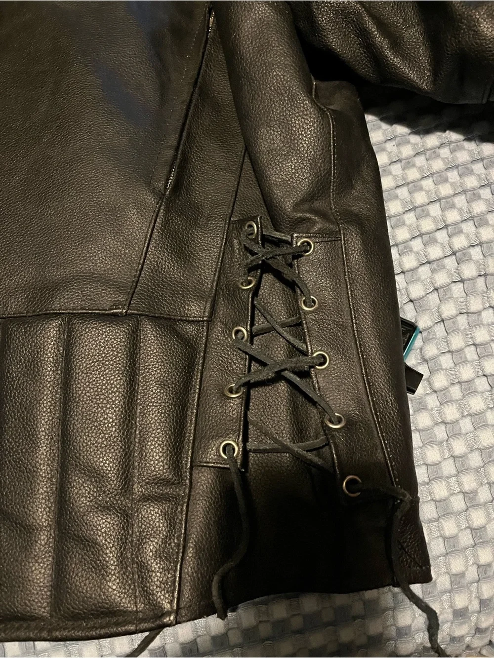 Men's Black Genuine Leather Bomber Jacket